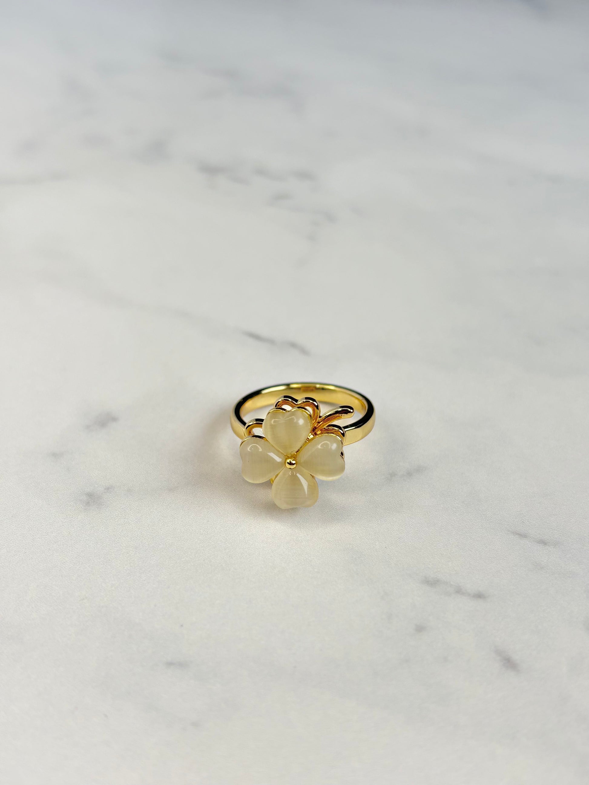 Anillo antiestrés Trébol