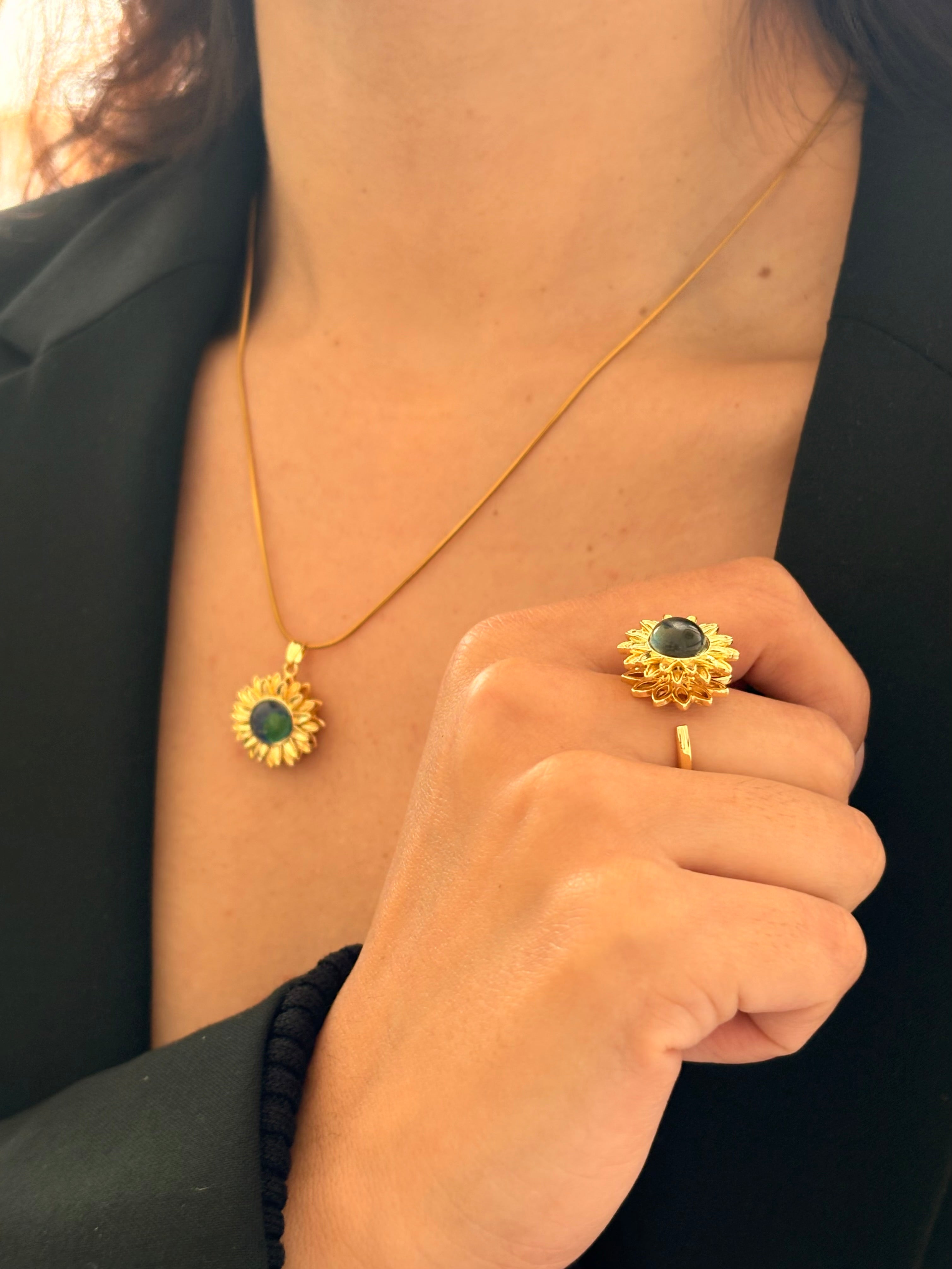 Set antiestrés Anillo y Collar Emociones